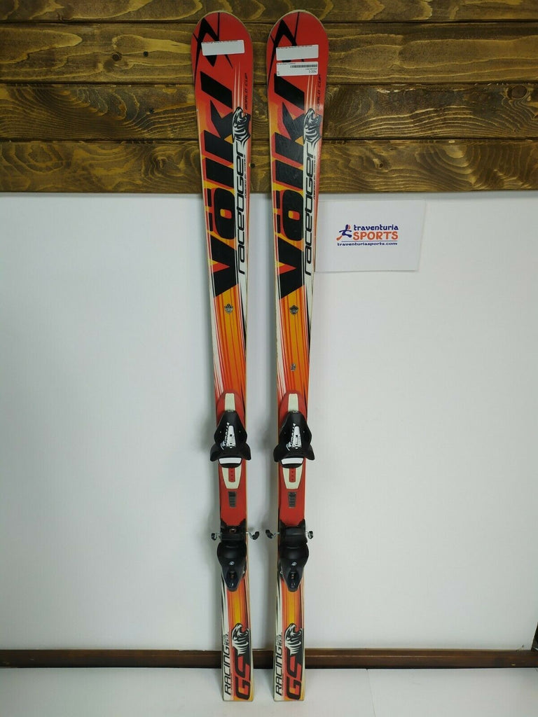 Völkl Racetiger Racing WC GS 163 cm Ski + BRAND NEW Tyrolia SX10 Bindings BSL