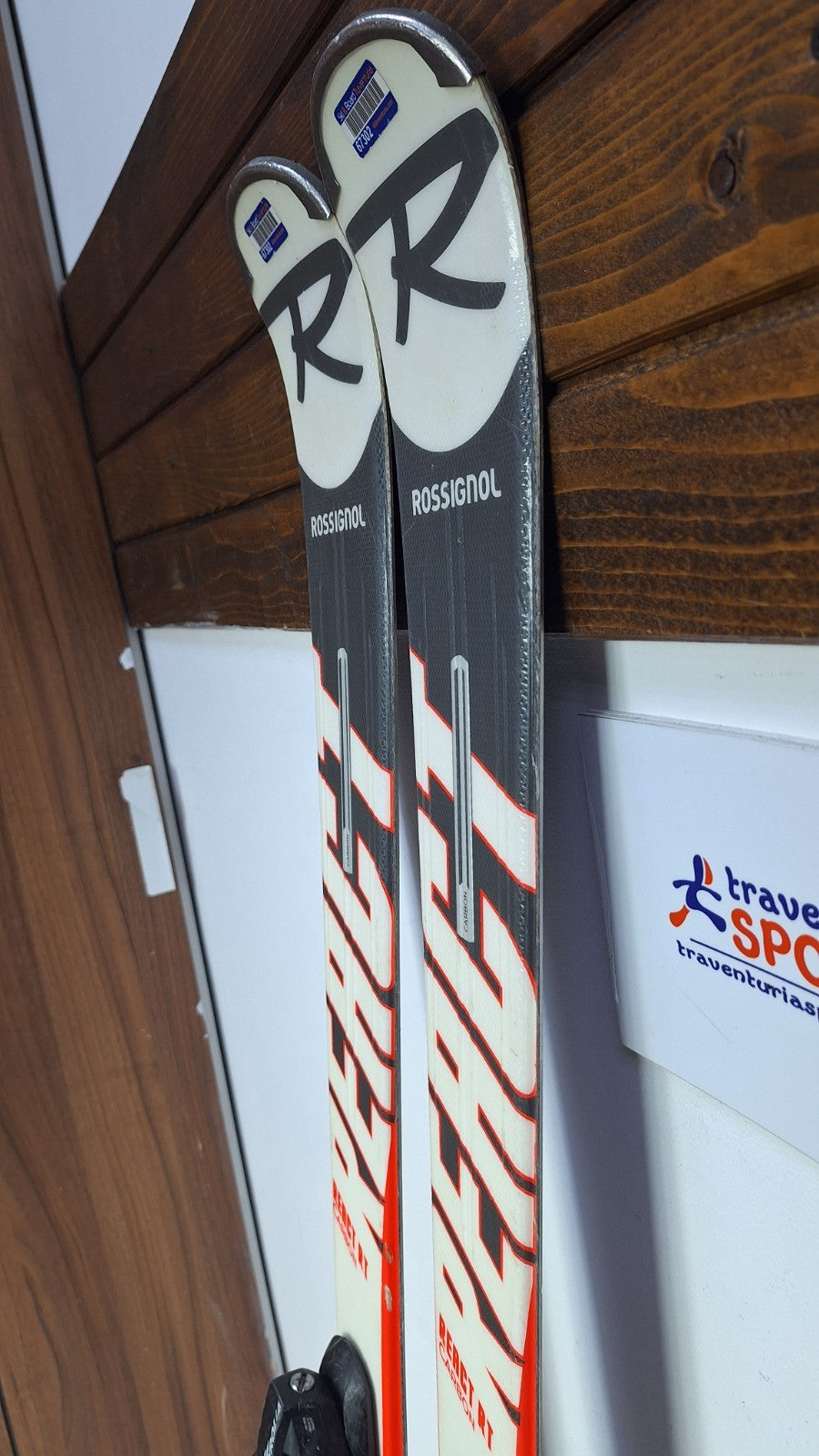 Rossignol React RT Carbon 156cm Ski + Tyrolia SP 7.5 Bindings Winter Adventure