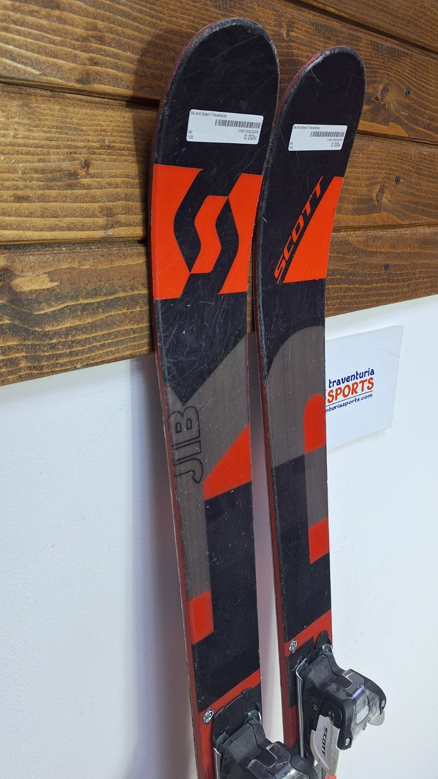 Scott Jib 158 cm Ski + Scott 11 Bindings Winter Fun Snow Sport