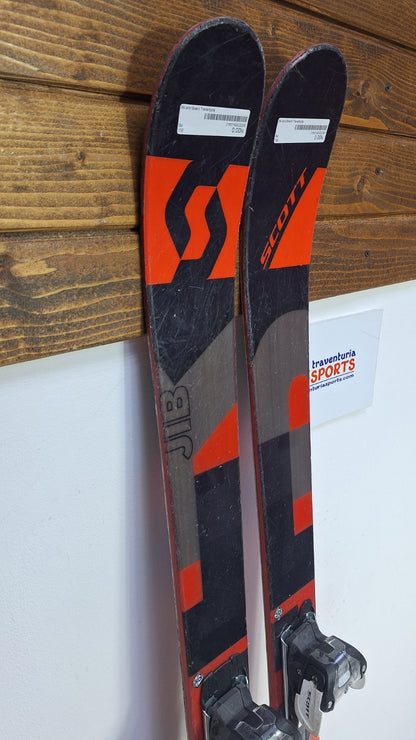Scott Jib 158 cm Ski + Scott 11 Bindings Winter Fun Snow Sport