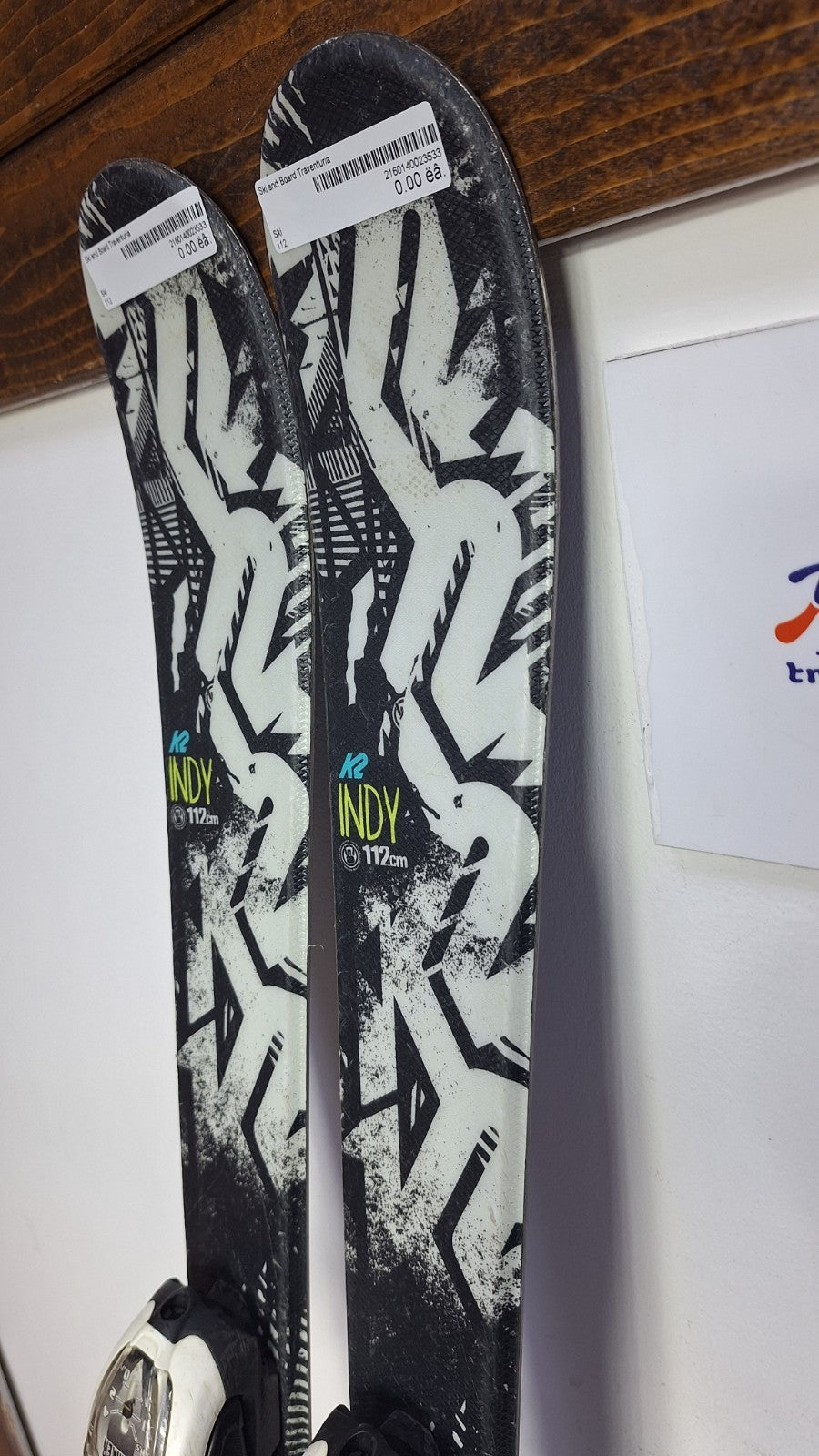 K2 Indy 112cm Ski + Marker 4.5 Bindings Winter Sport