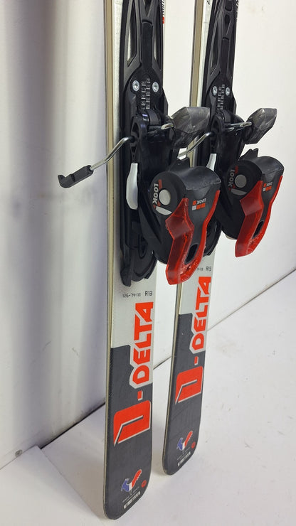 Rossignol D-delta 163cm  Ski + Look 10 Bindings Winter Sport Fun Snow