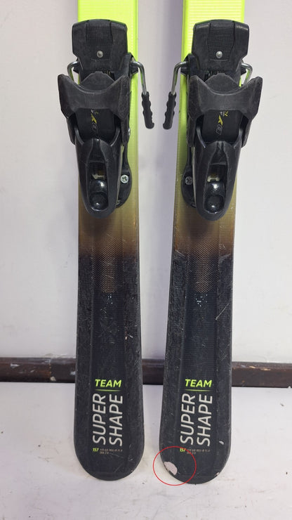 HEAD Supershape Team Easy JRS 157  Ski + Tyrolia BYS 10 Bindings Winter Sport