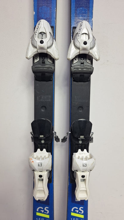 Salomon SRace GS 159 cm Ski + Salomon 10 Bindings Winter Sport Snow Fun