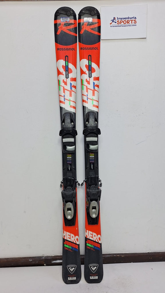 Sci Rossignol Hero JR MultiEvent 130 cm + attacchi Elan ESP 7.5 Divertimento sportivo invernale