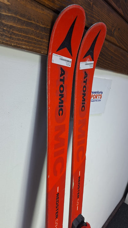 Atomic Redster G9 145 cm Ski + Atomic 7.5 Bindings Winter Sport Outdoor