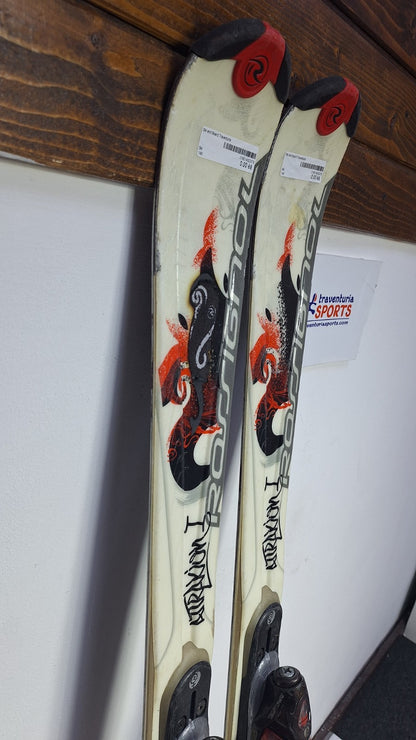 Rossignol Attraxion 146cm Ski + Rossignol 9 Bindings Winter Sport Snow