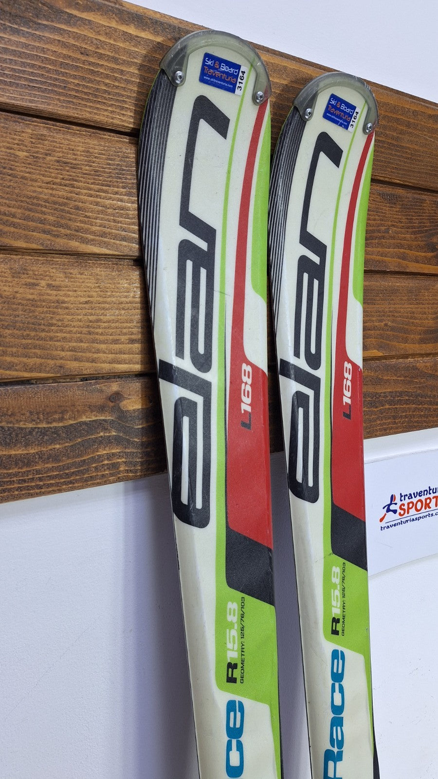 Ski Elan Exar Race 168 cm + fixations Elan ESP 10, hiver, plein air, neige et plaisir