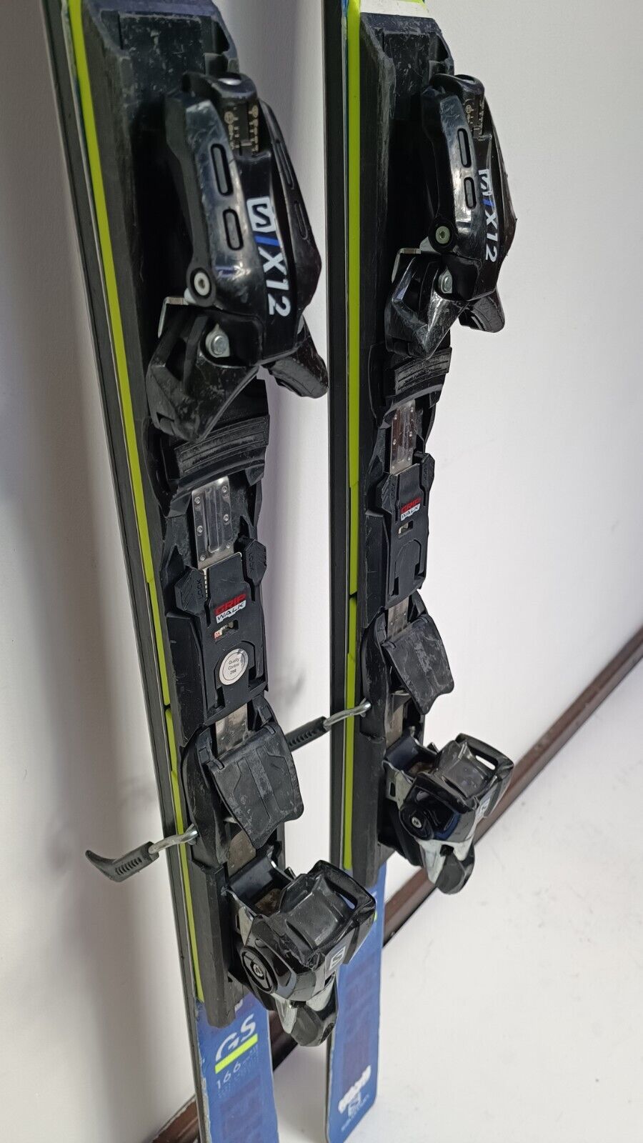 Salomon Race FIS GS 166cm Ski + Salomon 12 Bindings Winter Adventure Winter