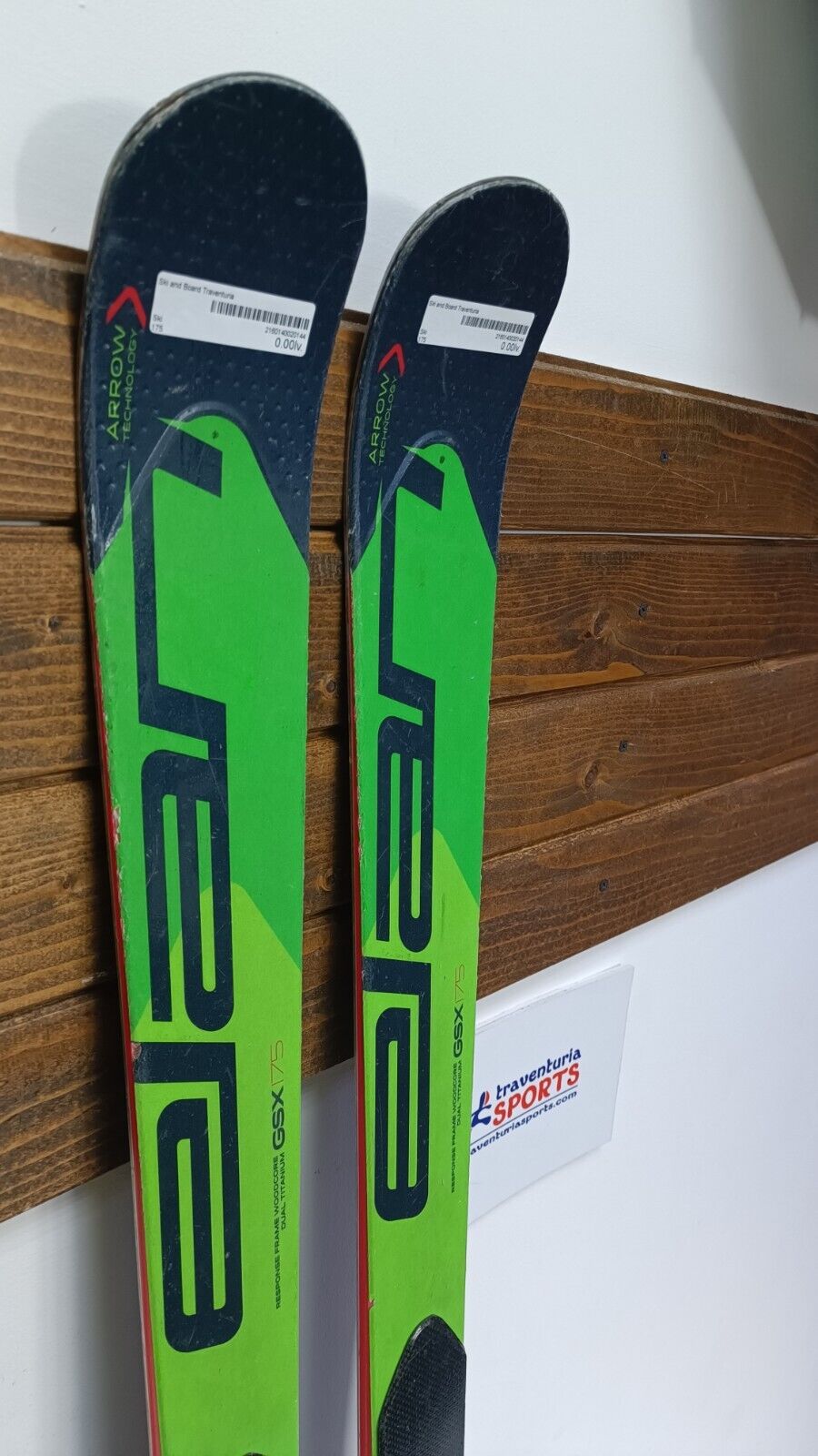 Elan GSX 175cm Ski + Elan 11 Bindings Winter Sport
