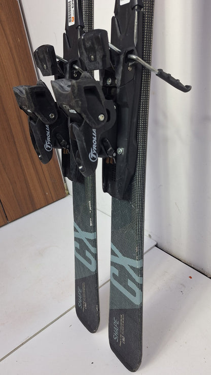 HEAD Shape CX  163cm  Ski + Tyrolia SP 10 Bindings Winter Sport Fun Snow