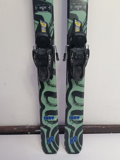 K2 Indy 136cm Ski + Marker 7 Bindungen Wintersport