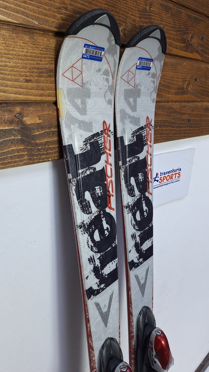Sci Fischer Heat 74 155 cm + Attacchi HEAD 11 Sport Invernali Adventure