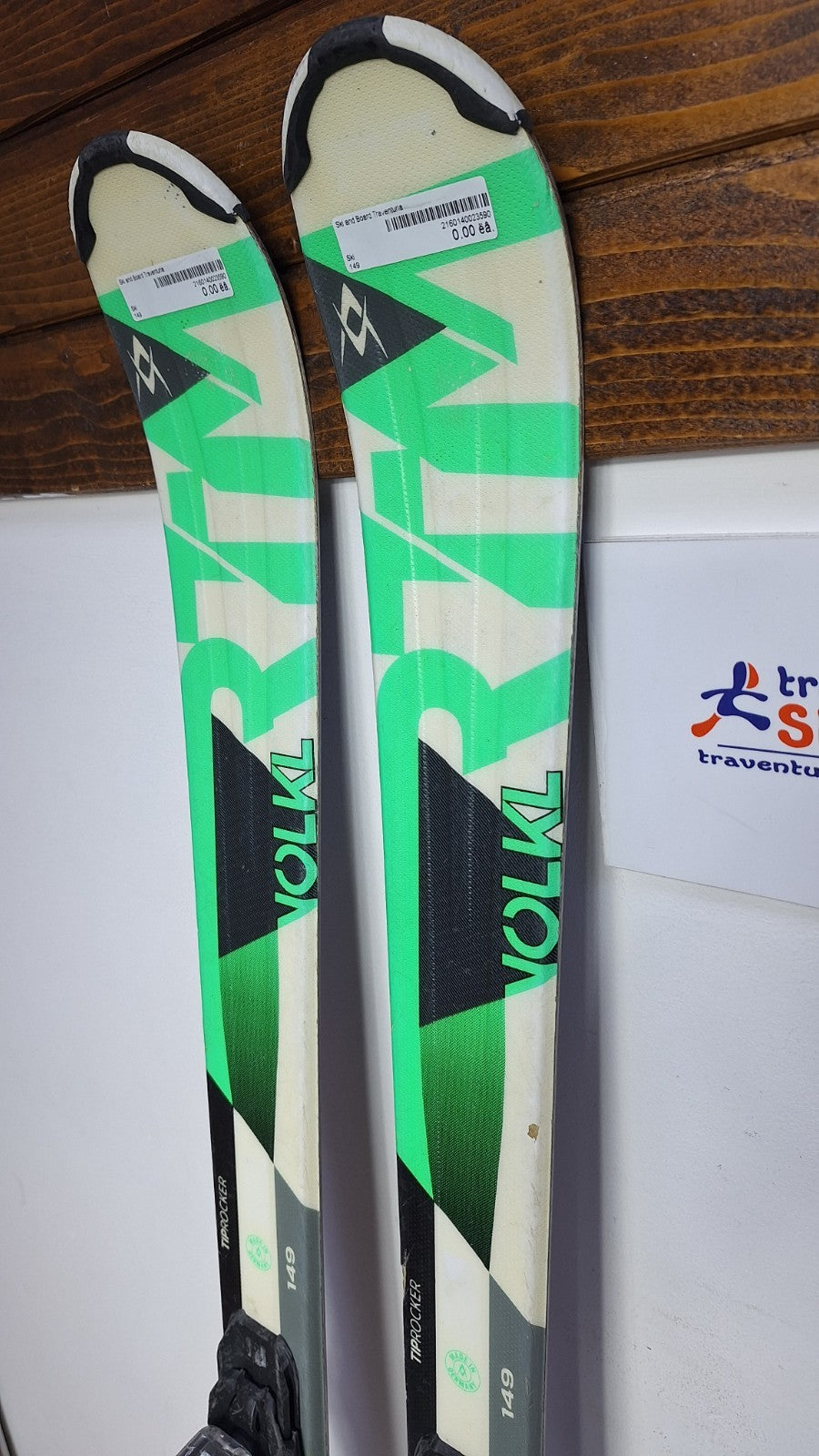 Volkl RTM 149 cm Ski + Marker 10 Bindings Fun Snow Winter Sport Piste