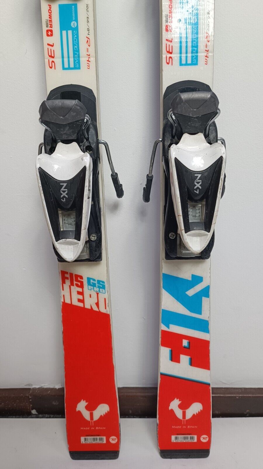 Sci Rossignol Hero FIS GS Pro 135 cm + Attacchi Look 7 Adventure