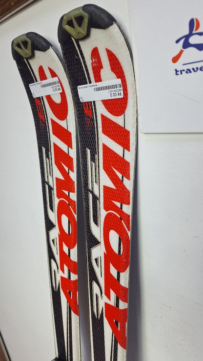 Atomic Pro Race 130 cm Ski + Tyrolia 4.5 Bindungen Wintersport Schnee