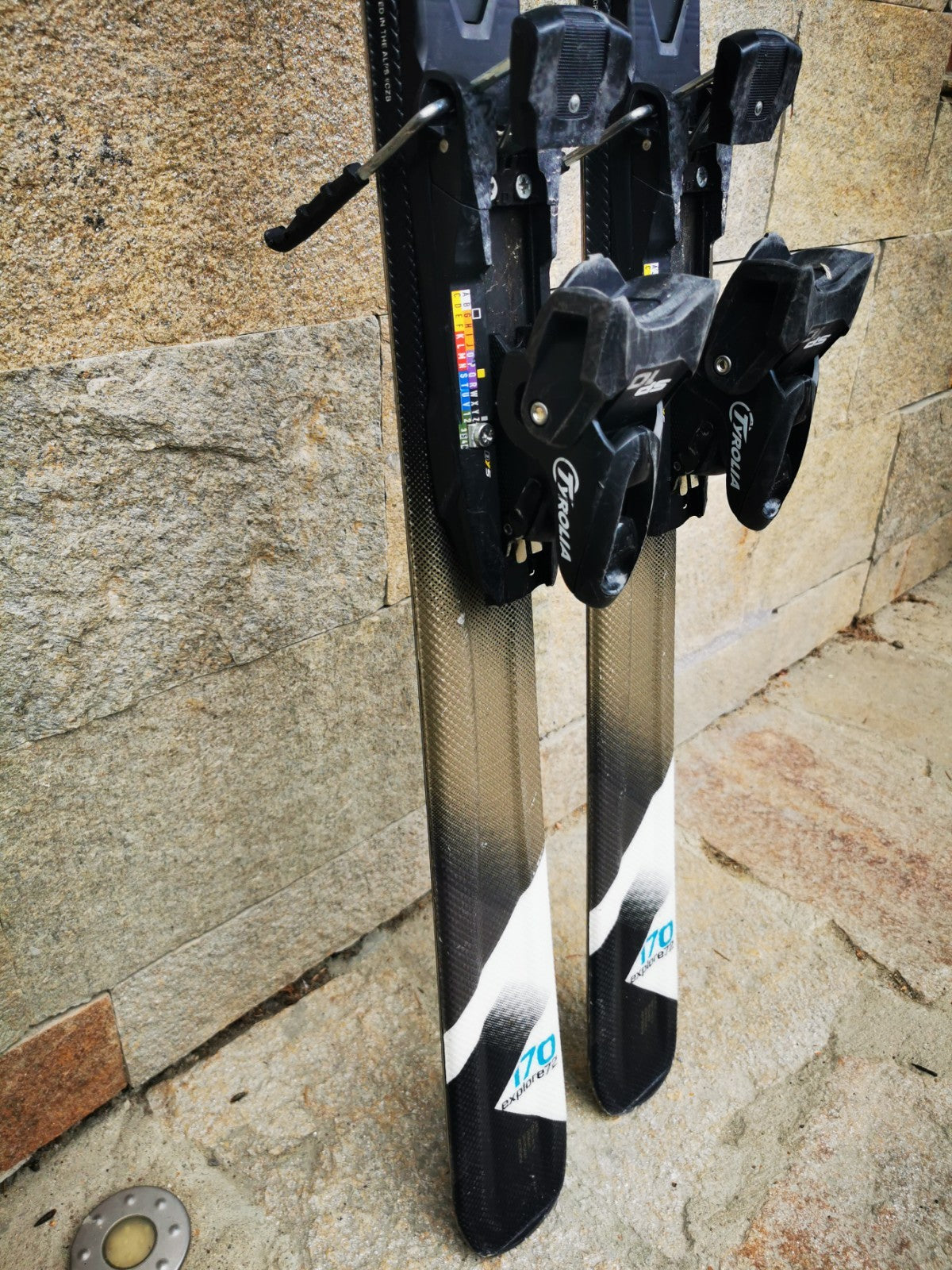 Elan Explore 72 170 cm  Ski + Elan ESP 10 Bindings Adventure Winter Sport