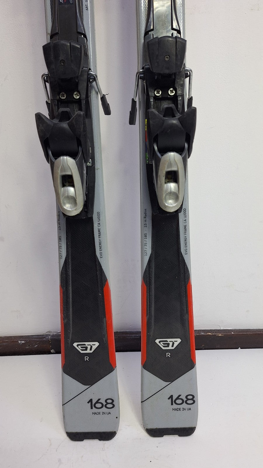 Nordica GT R EVO 168 cm Ski + Tyrolia ESP10 Bindings Winter Sports Adventure