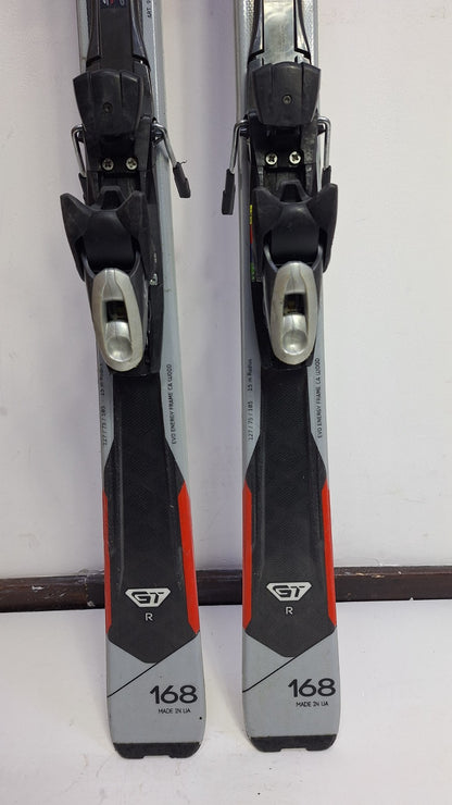 Nordica GT R EVO 168 cm Ski + Tyrolia ESP10 Bindings Winter Sports Adventure