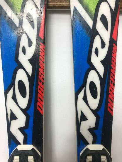 Nordica Dobermann SL J 122 cm Ski + Marker 10 Bindings Fun Winter Sport