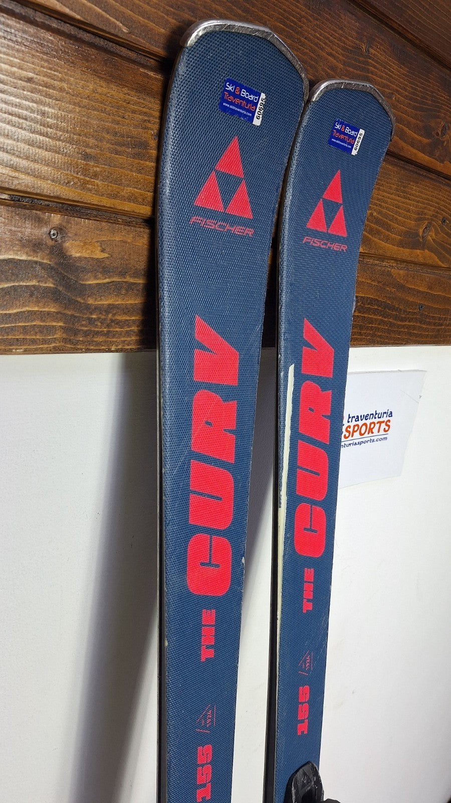 Fischer XTR The Curv  155 cm Ski + Fischer RS 10 Bindings Winter Sport  Snow