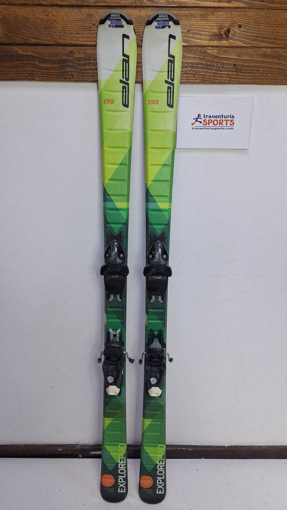 Sci Elan Explore Pro QS 150 + attacchi Elan 7.5 Sport invernali Divertimento sulla neve