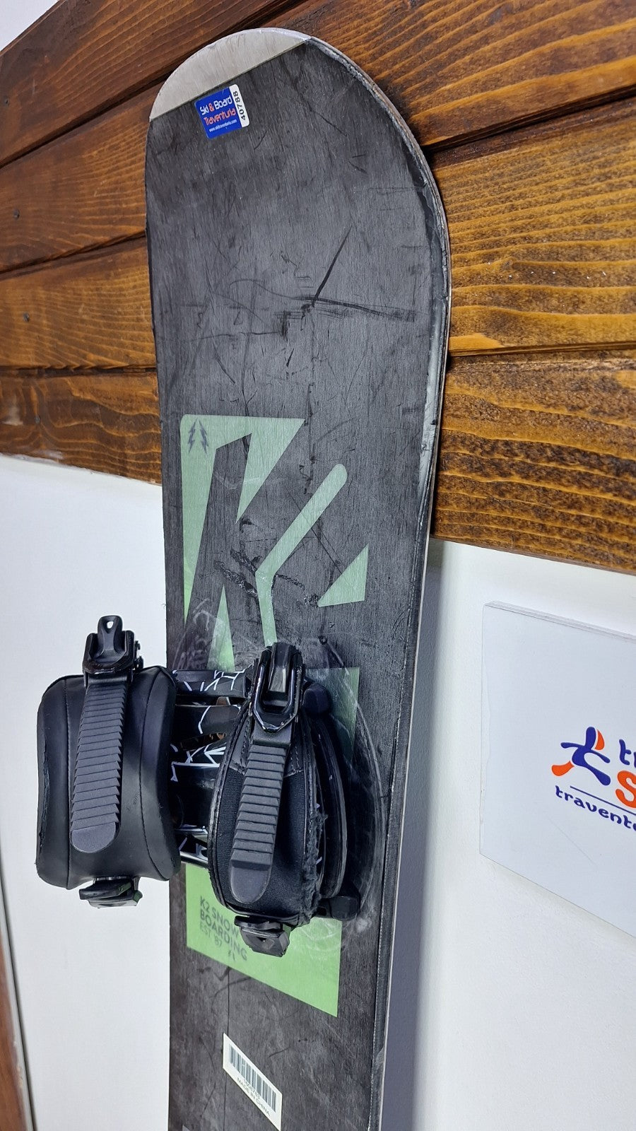 K2 Rental 130 cm Snowboard + HEAD Rental Size M Bindings Adventure Winter