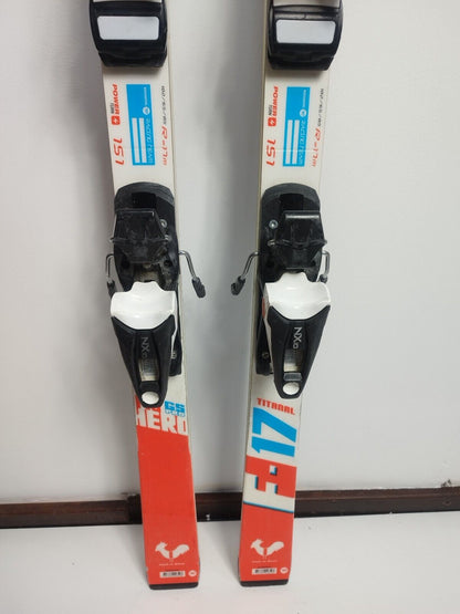 Sci Rossignol Hero FIS GS Pro 151 cm + attacchi Look 10 Divertimento invernale sulla neve