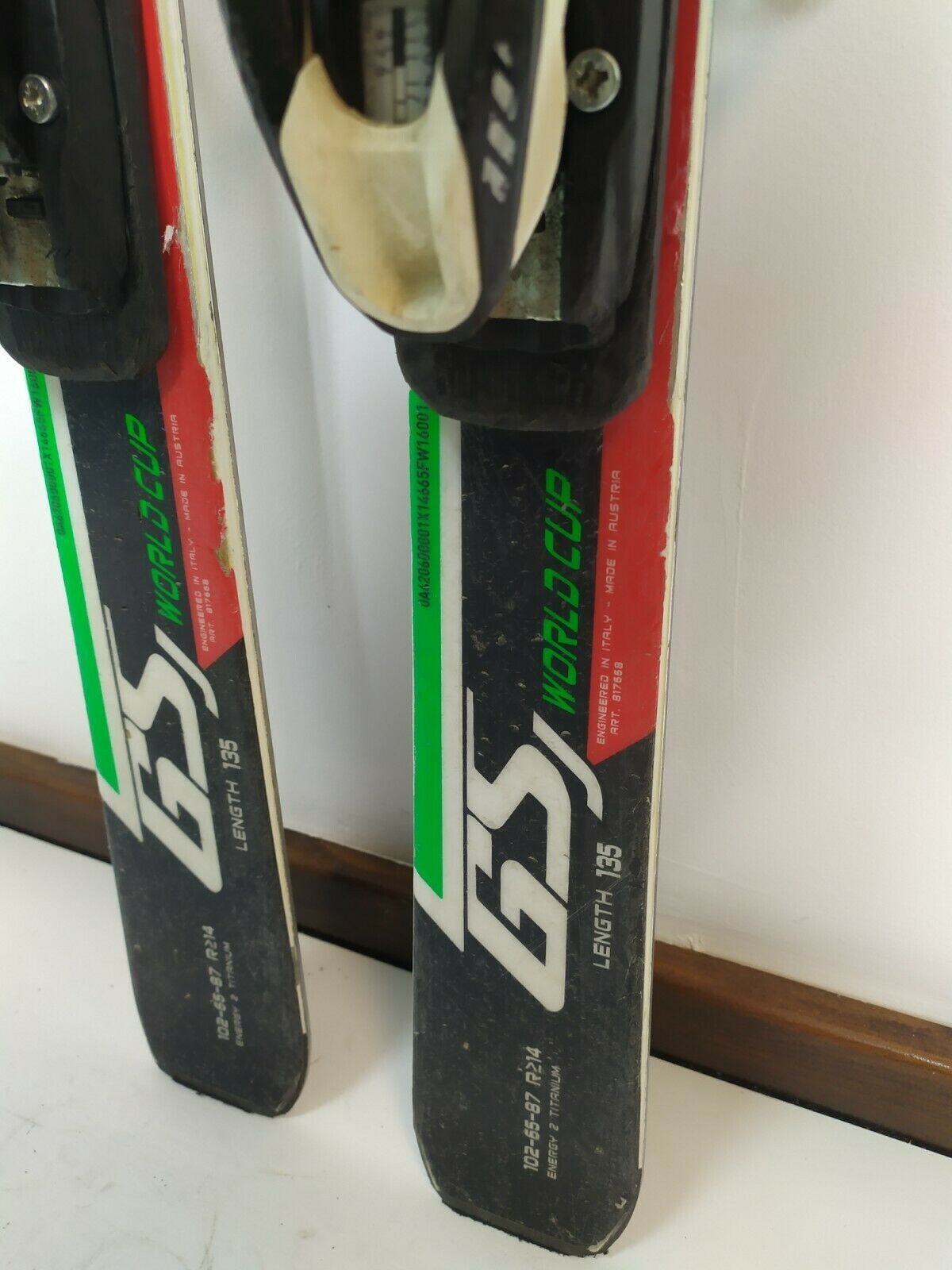 Nordica Dobermann GS WC JR 135 cm Ski + Marker 10 Bindungen Fun Winter Sport