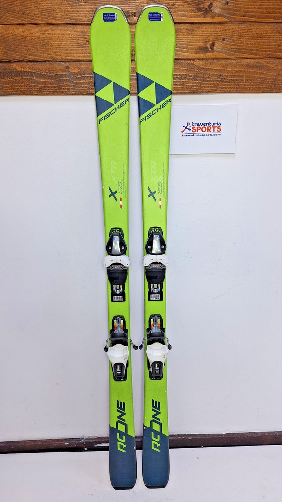 Sci Fischer XTR RC One X 155 cm + attacchi Fischer RS9 Sport invernali Divertimento sulla neve