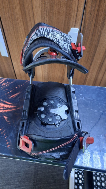 Snowboard Matrix Syco 154 cm + fixations HEAD Rental M Hiver Neige Aventure Amusement