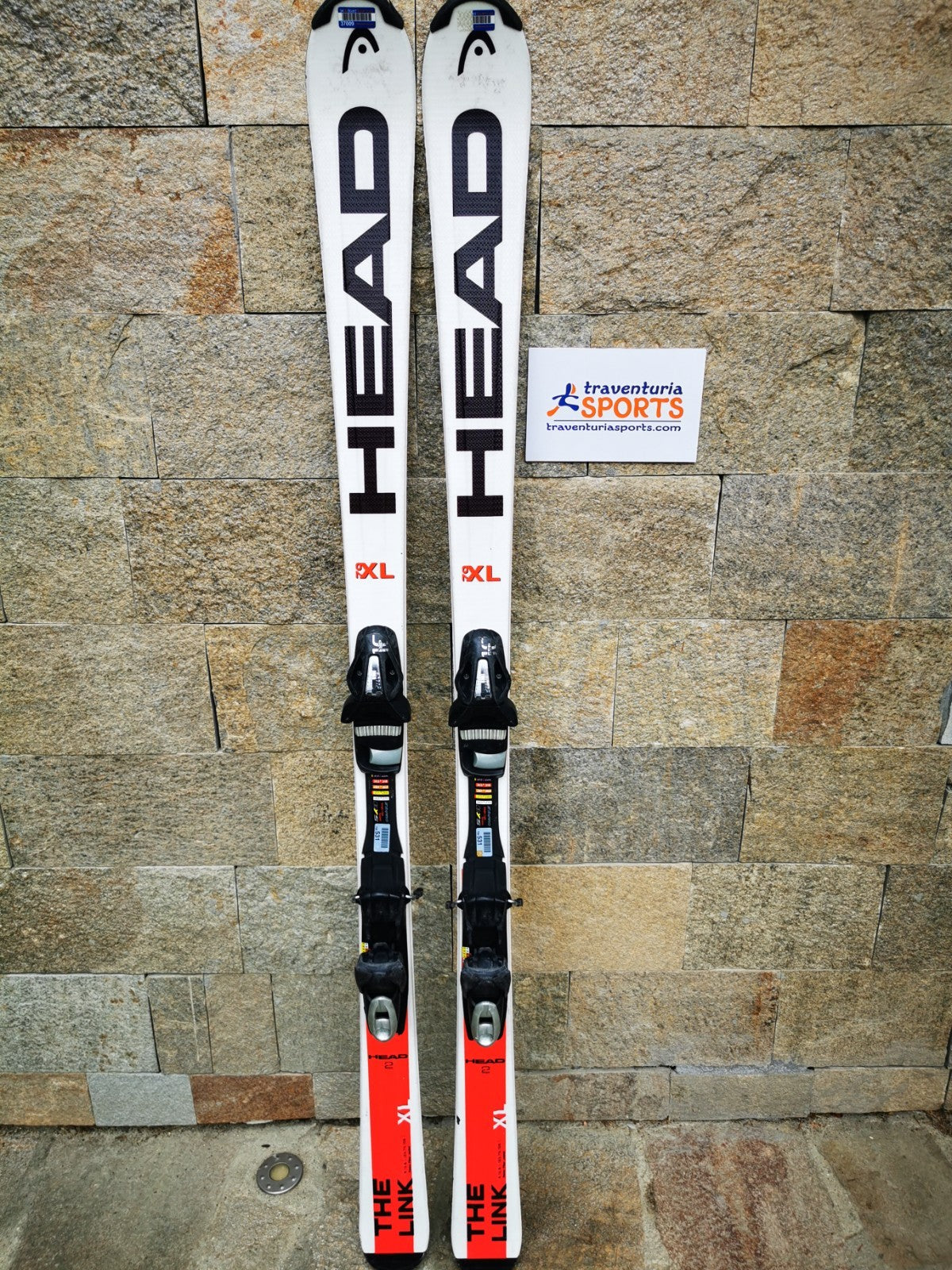 HEAD The Link R 170cm  Ski + Elan ESP 10 Bindings Adventure Winter Sport