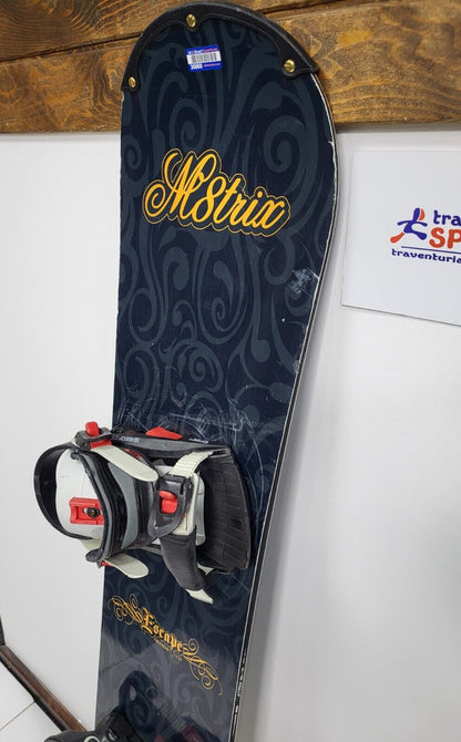 2018 Matrix Escape 145 cm Snowboard + Salomon S Bindungen Schneeabenteuer Winter