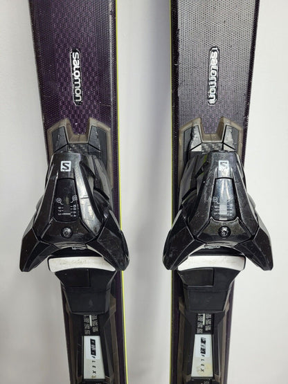 Ski Salomon 24 HRS MAX 154 cm + fixations Salomon 12 Sports d’hiver Aventure
