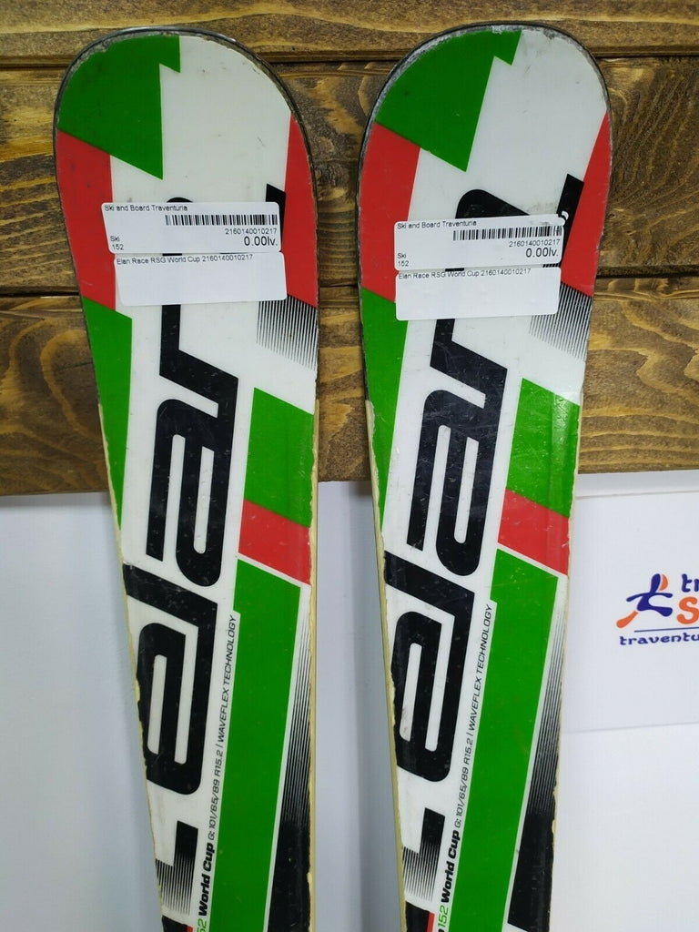 Elan Race RCG 152 cm Skis + BRAND NEW Tyrolia SX10 Bindings Winter