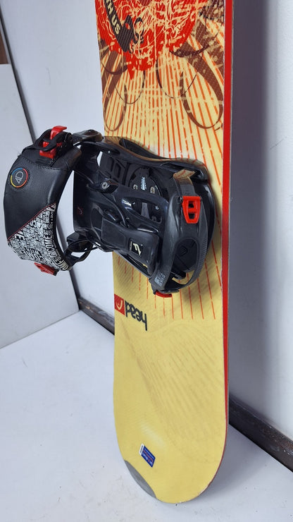 Snowboard HEAD Rocka 4D 159 cm + fixations HEEAD M - plaisir des sports d’hiver