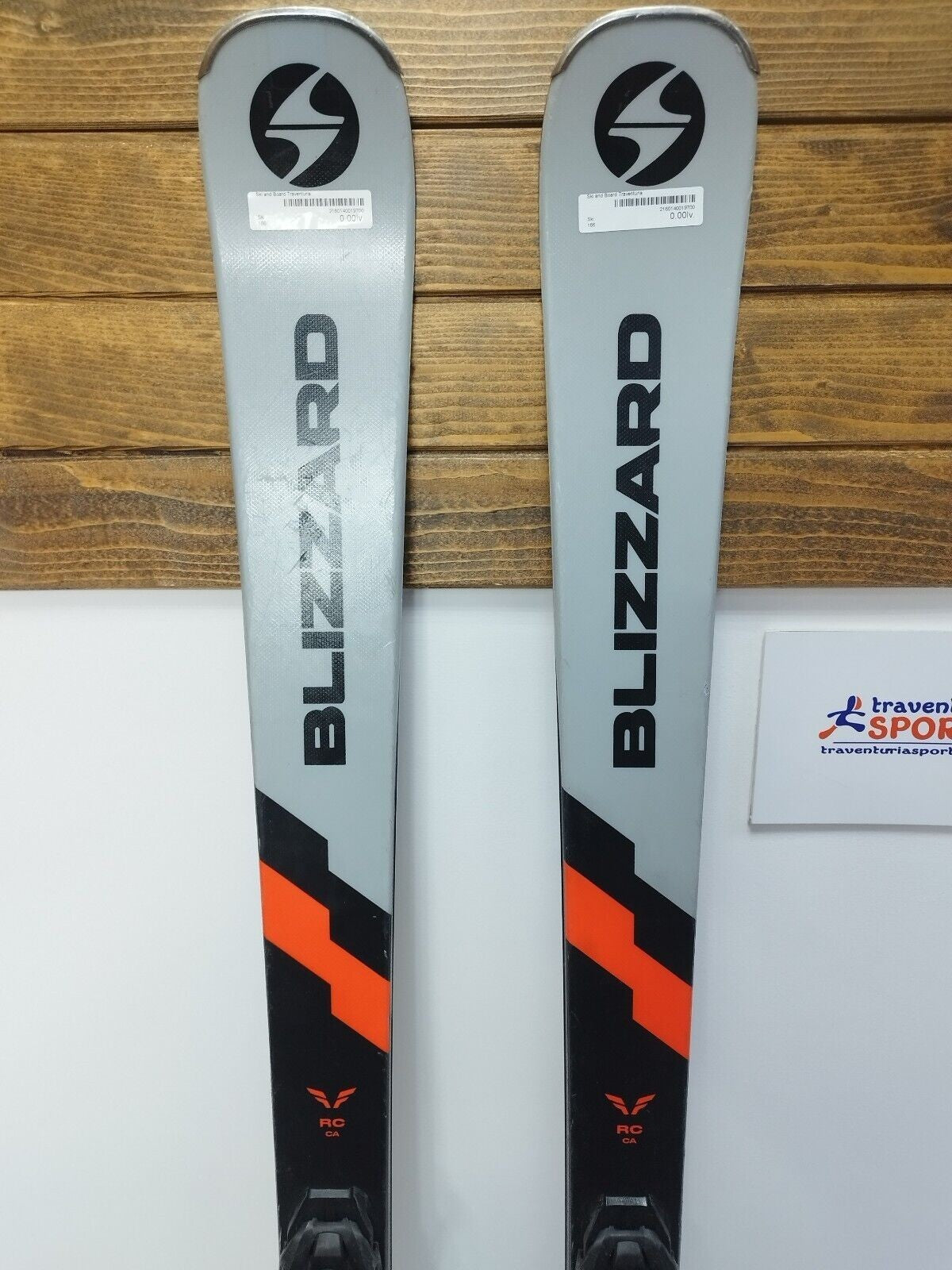 Skis Blizzard Firebird RC CA 166 cm + fixations Marker 10 pour sports d'hiver et plaisirs de la neige