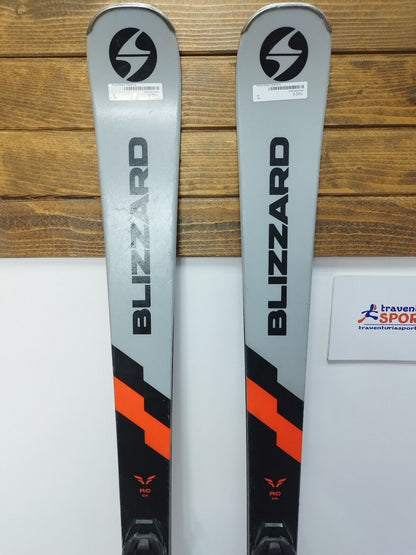 Skis Blizzard Firebird RC CA 166 cm + fixations Marker 10 pour sports d'hiver et plaisirs de la neige