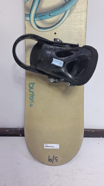 Burton Cruzer 139 cm Snowboard + Speedfit M Bindungen Winter-Schneeabenteuer-Spaß