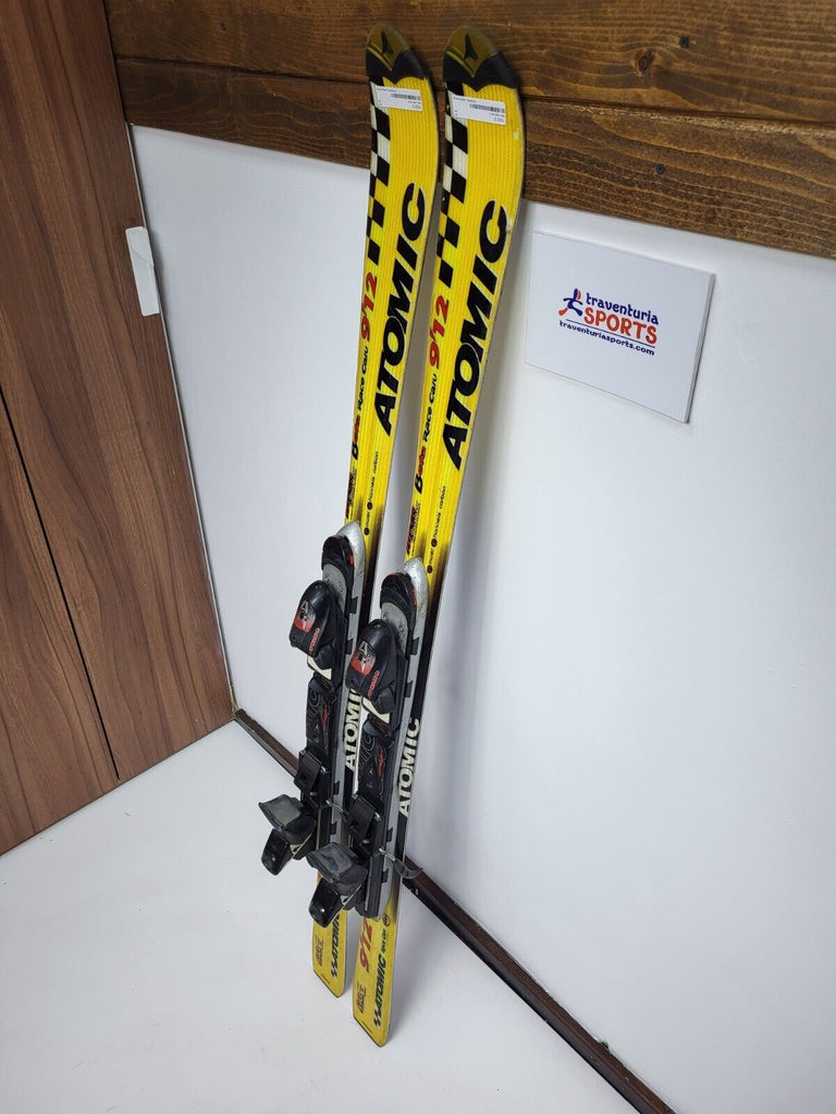Atomic Beta Carv Race 150 cm Ski + Atomic 12 Bindings Winter Snow