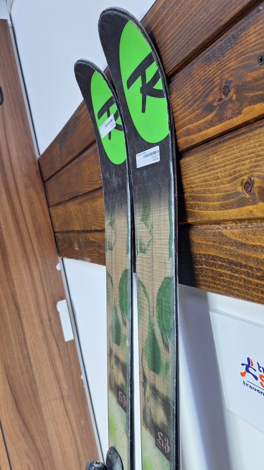 Rossignol S3 Skull 178cm Ski + Rossignol 12 Bindings Fun Snow Winter Sport Piste
