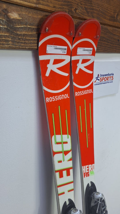 Sci Rossignol Hero FIS SL Pro 144 cm + attacchi New Look 7 Divertimento invernale sulla neve