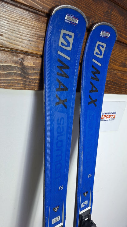 Salomon S/MAX  F6 155 cm Ski + Salomon 10 Bindings Winter Sport Adventure