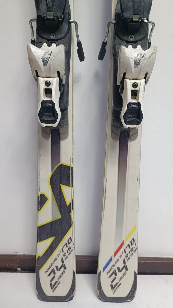 Salomon 24 HRS 170 cm Ski + Salomon 12 Bindings Winter Sport Adventure – Traventuria Sports Salomon 24 HRS 170 cm Ski + Salomon 12 Bindings Winter Sport Adventure – Traventuria Sports