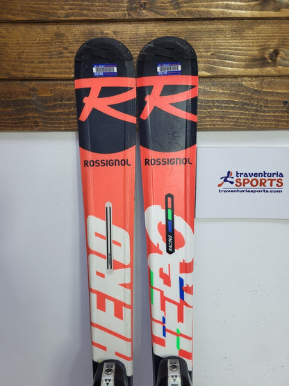 Rossignol Hero J 150 cm Ski + Fischer 12 Bindungen Winter Fun Snow Sports