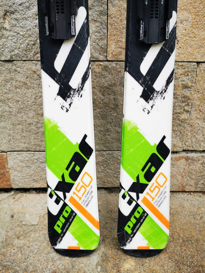 Elan Exar Pro 150cm  Ski + Elan  ESR 10 Bindings Adventure Winter Sport
