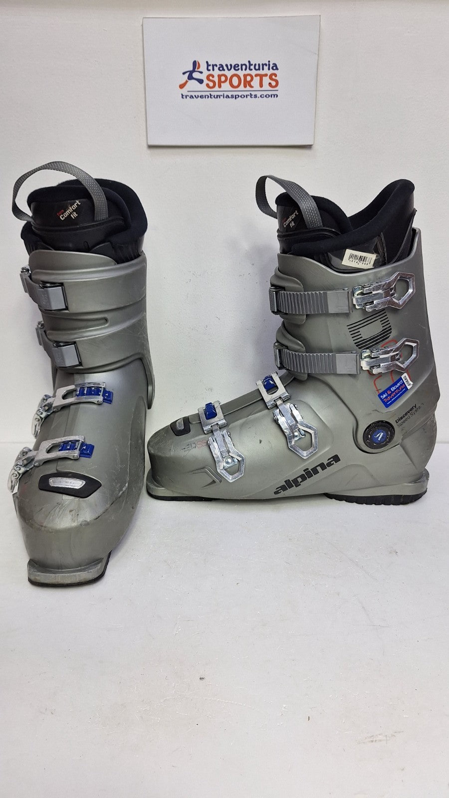 Scarponi da sci Alpina DSS RTL (EU 45 2/3; UK 11; Mondo 295) Sport Inverno Neve Outdoor