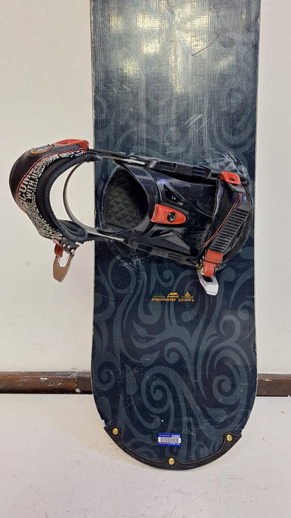 Matrix Escape 158 cm Snowboard + Head Size M Bindungen Adventure Sport