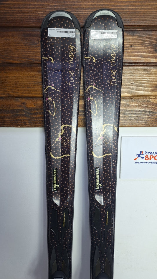 HEAD FuneThang 163cm  Ski + HEAD 9 Bindings Winter Sport Fun Snow
