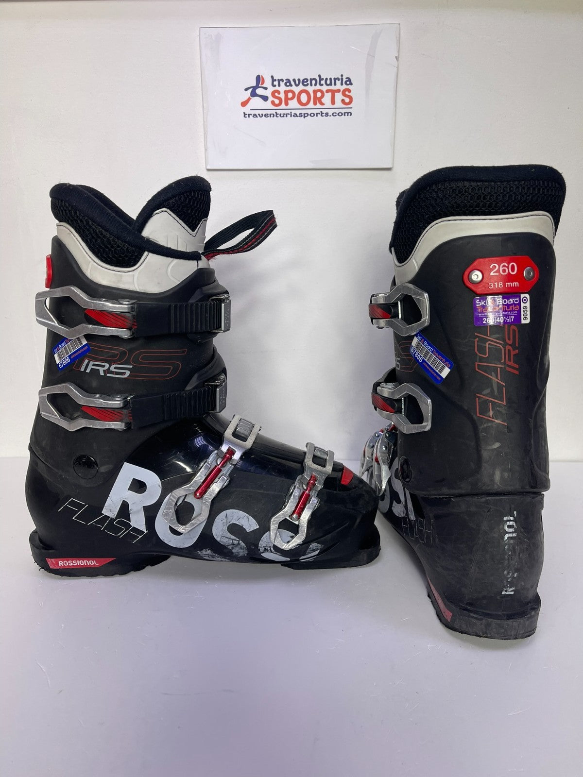 Chaussures de ski Rossignol Flash IRS RTL (EU 40 1/2; UK 7; Mondo 260) Sport d’hiver Neige